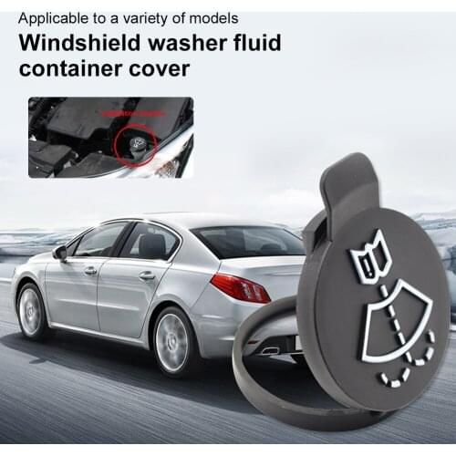 Dropship Car Windshield Washer Fluid Reservior Cap Cleaning Fluid Storage Tank Cap for Buick Cadillac Chevrolet Accessories