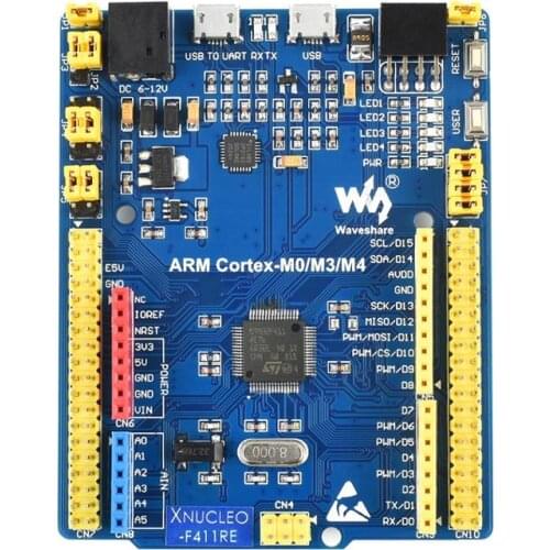 XNUCLEO-F411RE STM32 Development Board STM32F411RET6 ARM Cortex M4 Comes with ST LINK V2 Compatible with Original NUCLEO