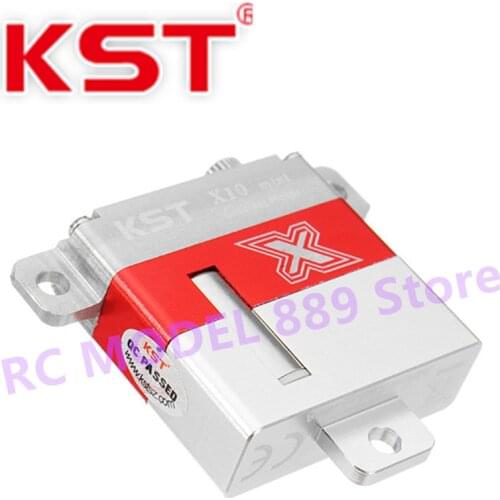 KST X10 MINI Metal Gear Servo UAV Fixed Wing High Pressure and High Torque Aircraft Model Steering Gear