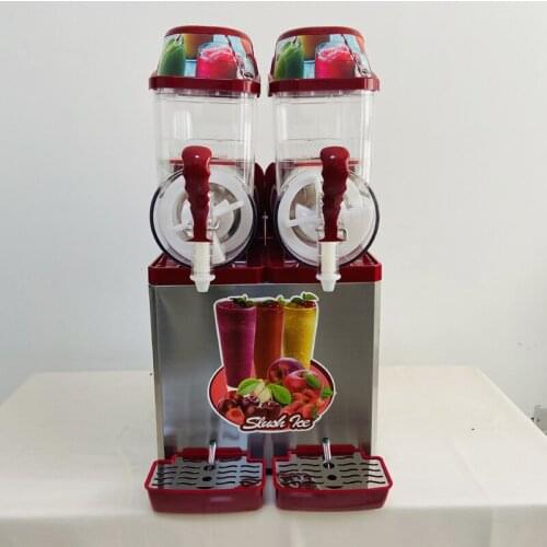 Drink Shop Bar Equipment Milk Tea Shop Bar Equipment Double Cylinder Snow Mud Machine