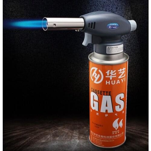 Portable Clip type jet Turbo torch flame welding gun outdoor igniter Kitchen stove BBQ cigar Butane lighter( no gas bottle