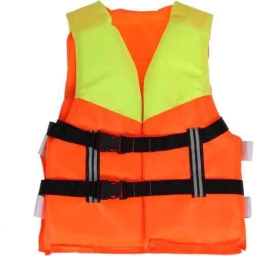 Life Vest for Kids Children Adult Swimming Boating Ski Drifting Life Vest Professional Polyester Foam Swimming Saving Jacket