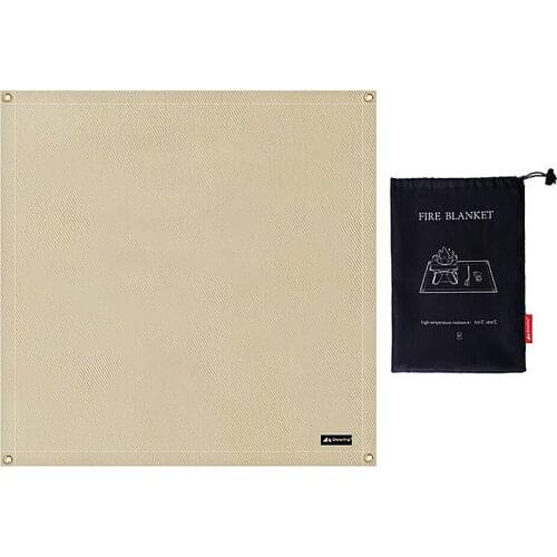 Heavy-Duty Fiberglass Fire Retardant Blanket Camping Fireproof Thermal Resistant Cloth Flame Retardant Mat Heat Insulation Pad