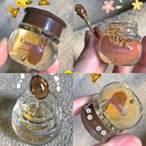 Moisturizing Honey Lip Oil Natural Extract Nourishing Anti-wrinkle Lip Care Anti-cracking Smooth Lip Fine Lines Night Lip Mask