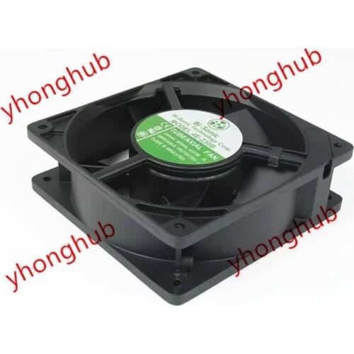 Bi-Sonic 4E-230B AC 230V 50/60Hz 120x120x38mm Server Cooling Fan