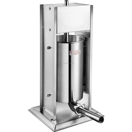 5L /11lb Vertical Manual Sausage Filling Machine Sausage Stuffers Kitchen Tool Sausage Maker