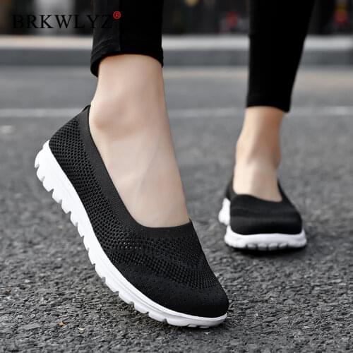 2020 Women Shoes Woman Sneakers Casual Fashion Wedge Platform Brand Girl Female Mesh White Luxury Shoes Women Designers