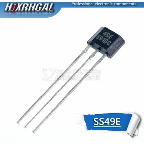 1pcs SS49E 49E Hall element OH49E Hall sensor Hall Effect Sensor