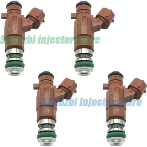 4pcs Fuel Injector Nozzle For Nissan Sentra 2000-2003 1.8L 4Cyl QG18DE 16600-5L300 166005L300 16600 5L300 FBJB100
