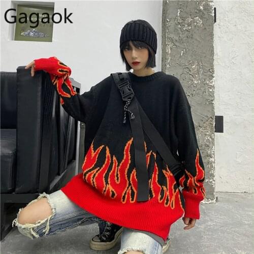 Женские вязаные пуловеры Gagaok China At AliExpress