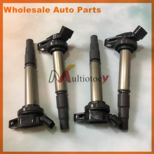 4PCS 90919-02252 90919-C2005 Ignition Coils Fits For TOYOTA COROLLA 2008-2013 1.8L l4 UF596