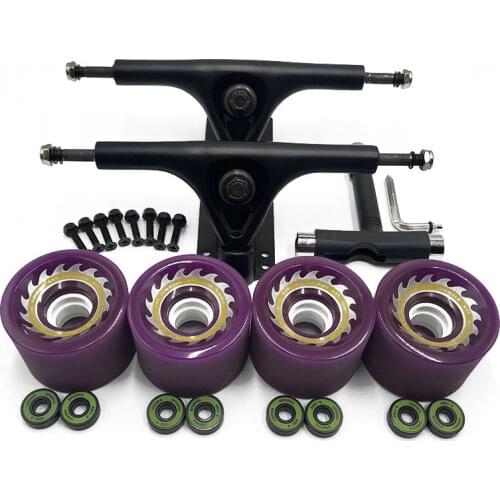 70 * 42mm Skateboard Wheel 7inch Long Board Dancing Bridge Scooter Accessories Skateboard Pulley Bracket Wheel Skateboard Bridge