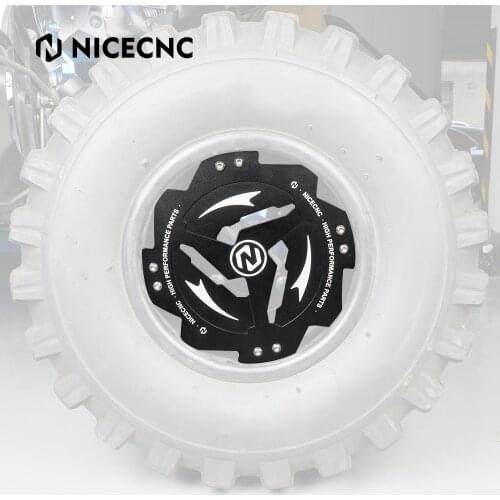 NICECNC ATV for Yamaha RAPTOR 700 700R YFZ450R 14-21 YFZ450 17 YFZ 450 R Front Rear Wheel Hub Guard Protector Cover Protection