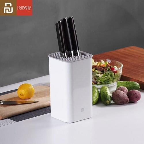 Original Youpin Huohou Kitchen Knife Holder Multifunctional Storage Rack Tool Holder Knife Block Stand Kitchen Accessories