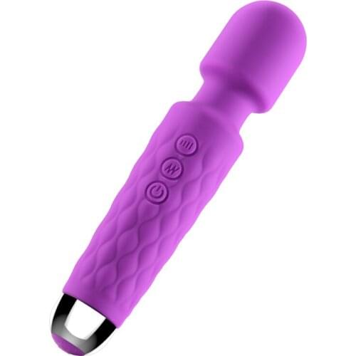 Heating Silicone Dildo Vibrator for Women AV Magic Wand Massage G Spot Vibration Clit Stimulator Sex Toys for Female Masturbator