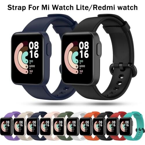 Replacement Silicone WristStrap Band For Xiaomi Mi Watch Lite Fashion Official style Sport wristband For Xiaomi Redmi Watch belt