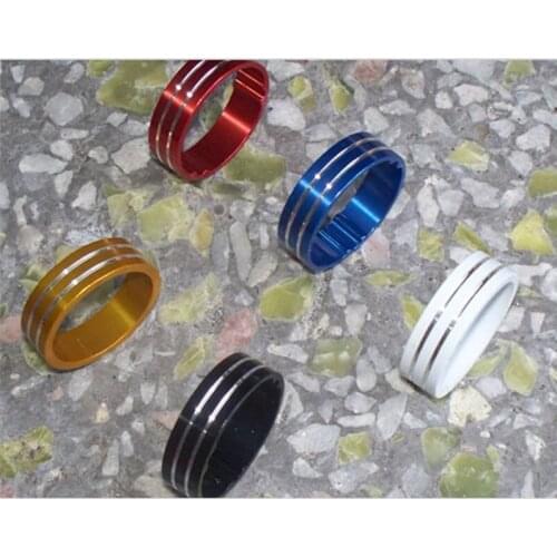 4pcs/lot Aluminium Alloy Bicycle Colour Washer Front Fork Washer Handlebar Spacer Ring 28.6mm