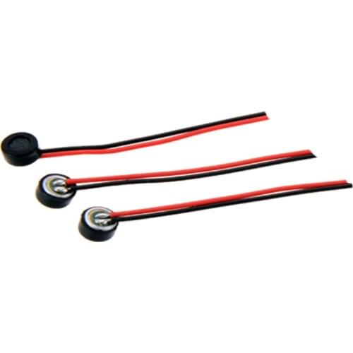 Taidacent 10 Pcs 3015 Omnidirectional Noise Reduction Microphone Capsule Anti-interference Mic Head Electret Microphone Capsule