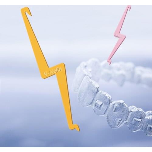 Orthodontic Aligner Remover Invisible Removable Braces Clear Removal Hook Brace Tool