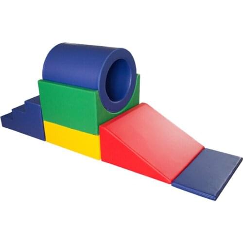 YLWS17 Early Education Soft Drill Holes Playground Structure Safety PU Foam Toys Customized Factory Low Price