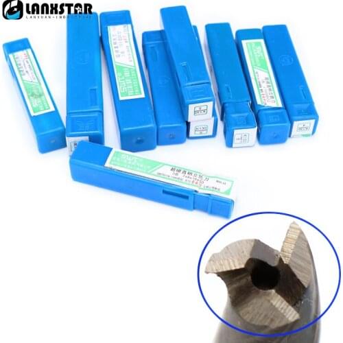 High Quality 10PC CNC 3Blades Mill Cutter Diameter 2~10mm Router Bit Vertical Milling HSS-Al Carbide End Engraving Mill-bits