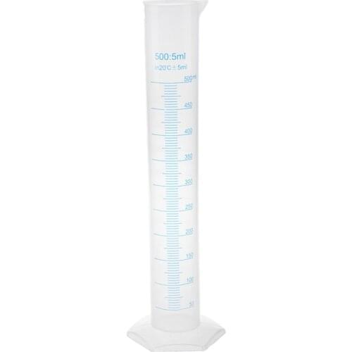 500 ml Plastic Transparent graduated tube