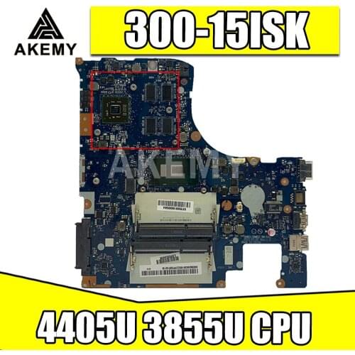 For new motherboard IdeaPad 300-15ISK 15.6'' laptop motherboard 4405U 3855U GPU BMWQ1 BMWQ2 NM-A481 MAIN BOARD 100% fully test