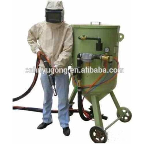 Eco-friendly portable sand blasting machine for sale