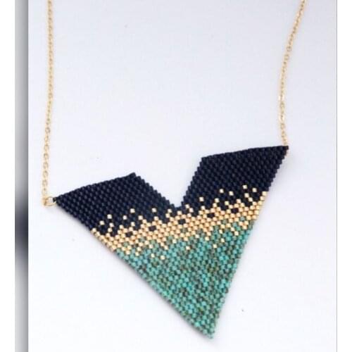 Fashion Braided necklace high quality chocker pony miyuki necklaces fashion jewelry