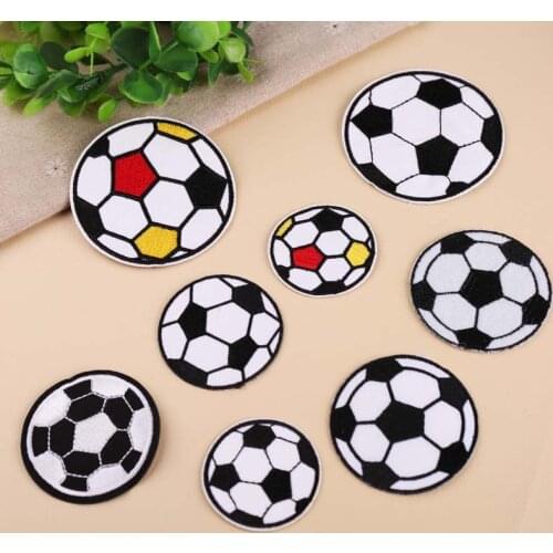 DIY World Cup football clothes decoration patch Embroidery Iron on Patches for Clothing DIY Clothes Stickers Appliques