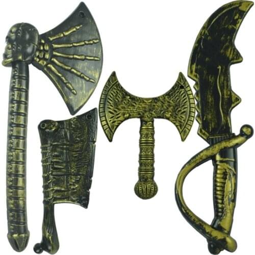 Halloween weapons and equipment .childrens axe kitchen knife dance performance props
