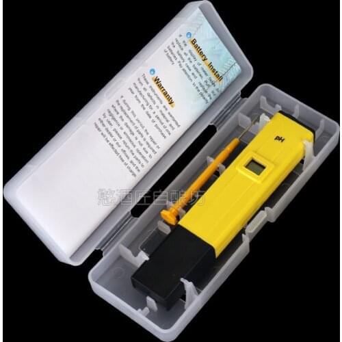 The latest version of the test accuracy 0.1 pH meter pen Electronic pH meter pH tester Portable beer brewed wine test pen