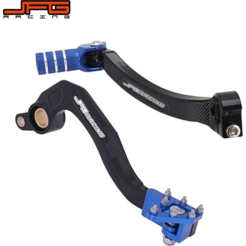 Motorcycle CNC Shifter Shift Pedal Lever Rear Foot Brake Pedal Lever For YAMAHA YZ450F YZF450 2014 2015 2016 Dirt Bike
