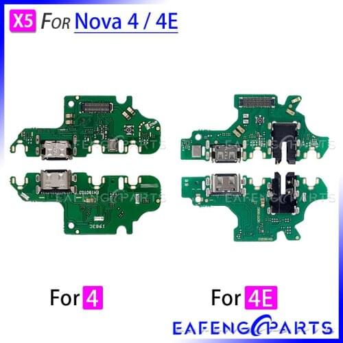 USB Charging Port Dock Charger Plug Connector Board Flex Cable For Huawei Nova 4e 4