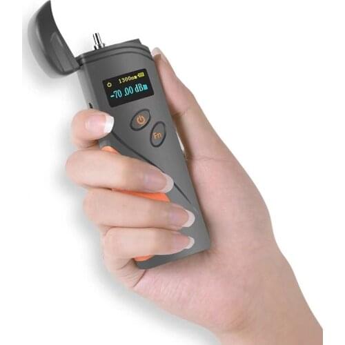 Ftth High Precision Handheld mini Fiber Optical Power Meter -70+3 dBm Fiber Optical Cable Tester-50-+20