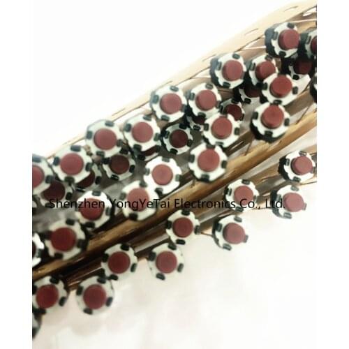 The original EVQ11G05R touch switch 6* 6* 5-2 foot red head touch of a button