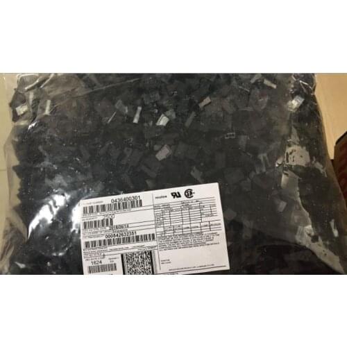 0436400301 black color housings 436400301 MOLEX Connectors terminals 43640-0301 housings 100% new and original parts