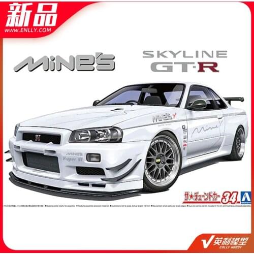 1/24 NISSAN Mines BNR34 SKYLINE GT-R '02 05986