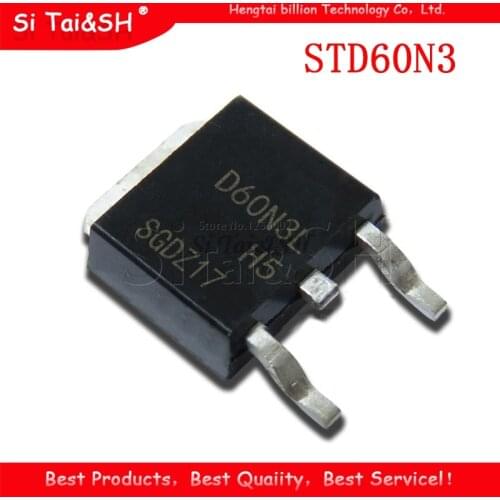 10pcs STD60N3LH5 TO-252 60N3L STD60N3 TO252 new original