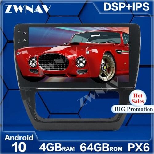 PX6 4+64G Android 10.0 Car Multimedia Player For Volkswagen SAGITAR 2012-2014 Navi Radio navi stereo IPS Touch screen head unit