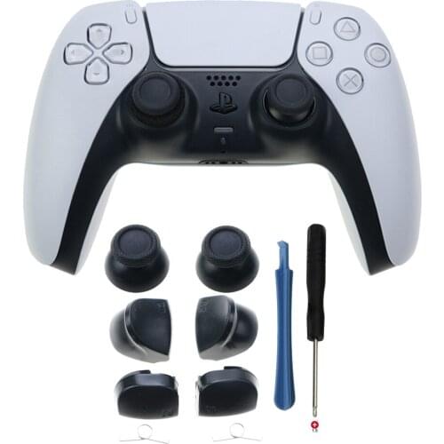 JCD For Sony Play Station 5 PS5 Controller L1 R1+L2 R2 Trigger Buttons + Springs Tool Replacement Parts for PS5 Controller