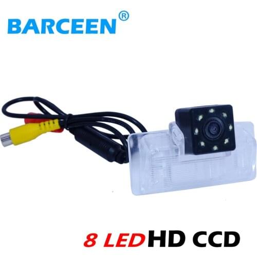 Hot selling car rear reversing camera bring the higest night vision with 8 led for Nissan Almera /TEANA / Sylphy Altima