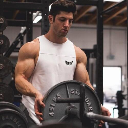 Workout Brand Fashion New Fitness Gym Clothing Bodybuilding Mesh Tank Top Men Musculation Singlets Sleeveless Muscle Shirt Vest