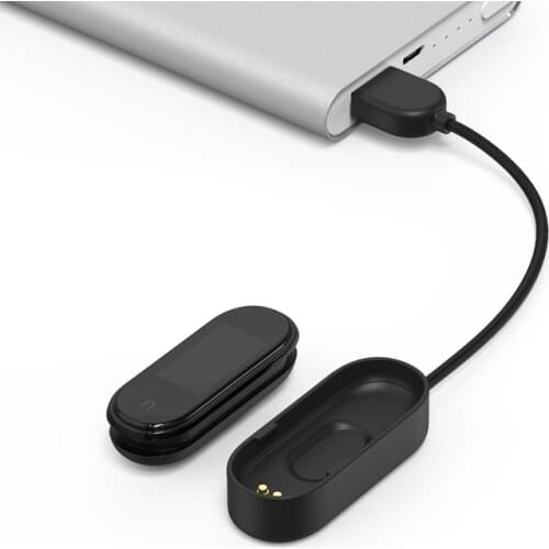 Mijobs USB Charging Cable For Mi Band 4 Replacement Cord Charger Adapter For Xiaomi Miband 3 Smart Wristband Accessories