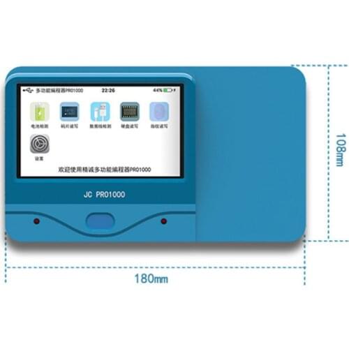 JC PRO1000S Multi-Functional IPhone Chip Programmer For Battery Tester / Data Cable Detection / Earphone Detection And NAND / EE