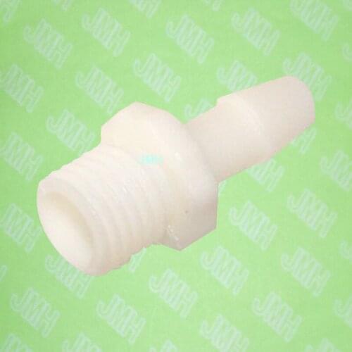 Male screw Single Airway connector High quality POM connector NIBP cuff air hose the single tube connector