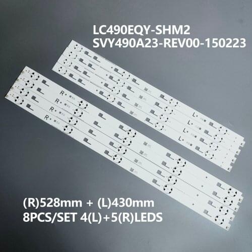 New LED backlight bar for SO NY 49-inch TV KD-49XD7005 LC490EQY-SJA3 KD-49xD7005 KD-49XD7066 KD-49x8005C LC490eQY-SHm2
