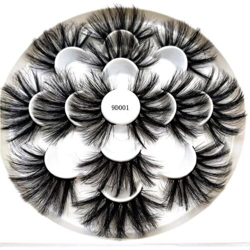 NEW 3d Mink fake Lashes Thick Long Wispy Natural Mink Wispy Natural Eyelashes 25mm Hamdmade Mink Eyelashes Makeup False Lashes