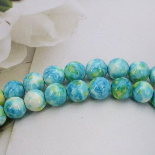New Riverstones loose beads round stone 10mm DIY 15 inches beautiful fashion women jewelry fit making design color options