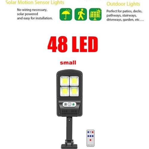 Tabular oblong 3Mode Waterproof Motion Sensor Solar Light Outdoor Street Garden Decor Sunlight Solar Wall Lamp with motion Senso